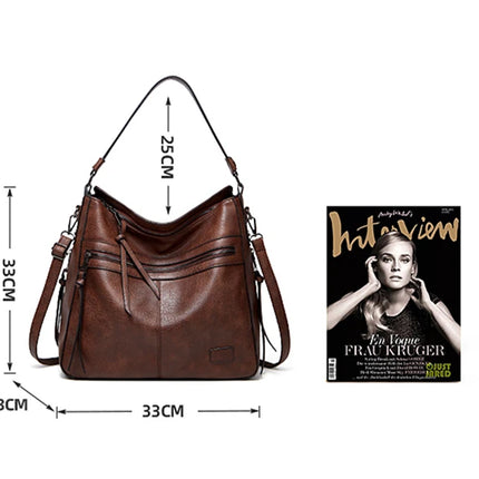 حقيبة كتف بجيوب تنظيمية متعددة