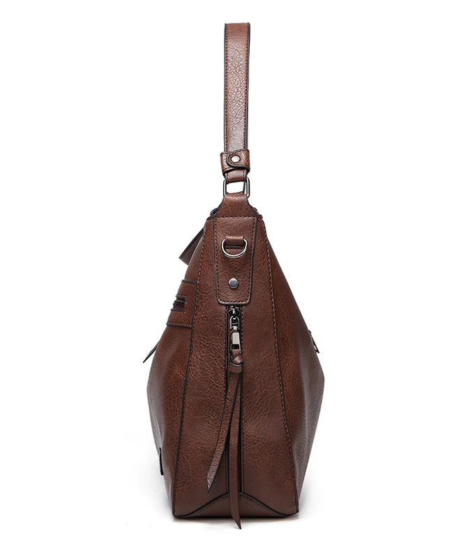 حقيبة كتف بجيوب تنظيمية متعددة