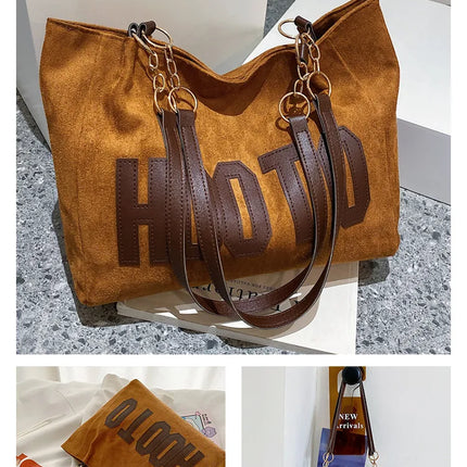 حقيبة يد متوسطة بمقابض علوية وحزام كتف