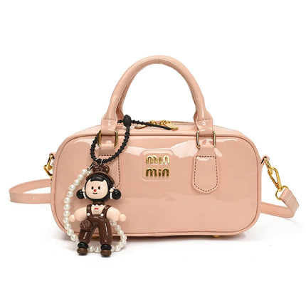 حقيبة يد وكتف بمقابض علوية مزدوجة