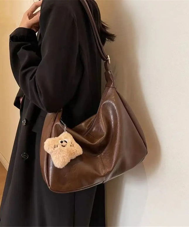 حقيبة كتف نسائية هوبو ريترو سعة كبيرة