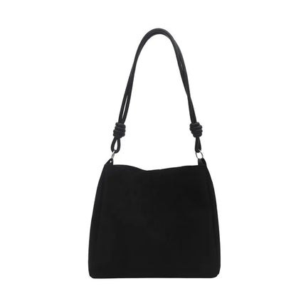 حقيبة يد كبيرة بتصميم مفتوح ومقبض واحد