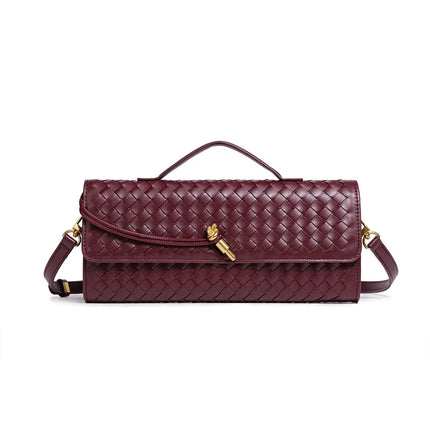 حقيبة أكورديون منسوجة