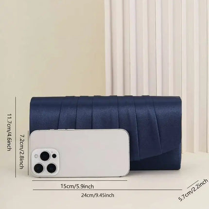 حقيبة كف مطوية بتصميم ظرف