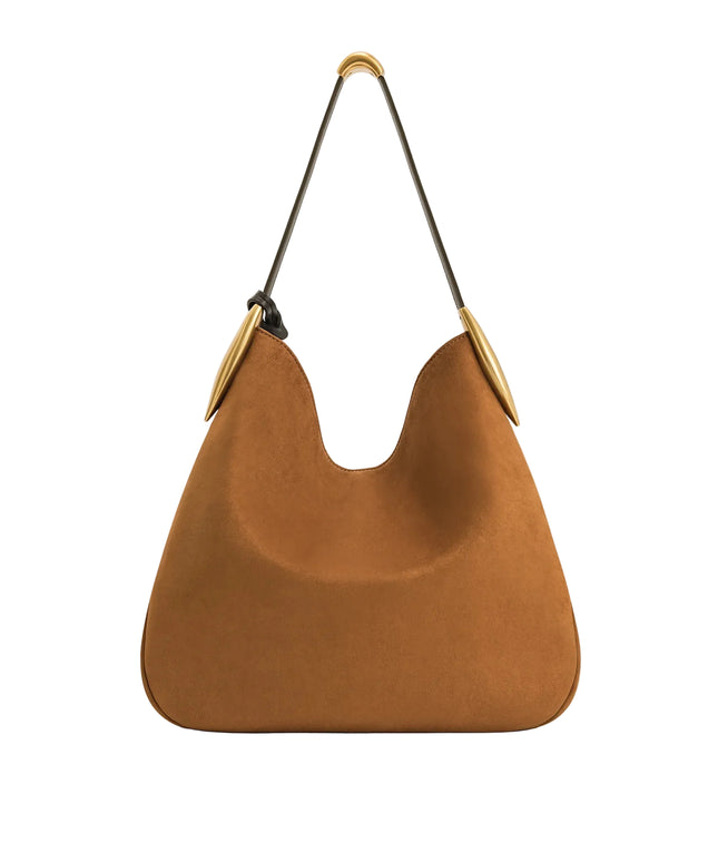 حقيبة كتف بقطعة تزيينية معلقة