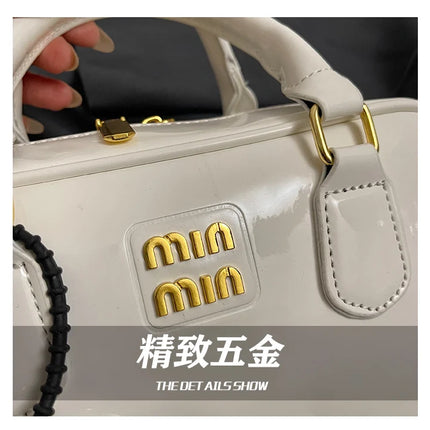 حقيبة يد وكتف بمقابض علوية مزدوجة